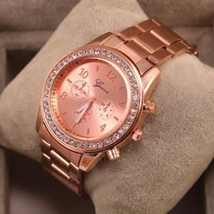 Luxury Crystals Women Quart Watches